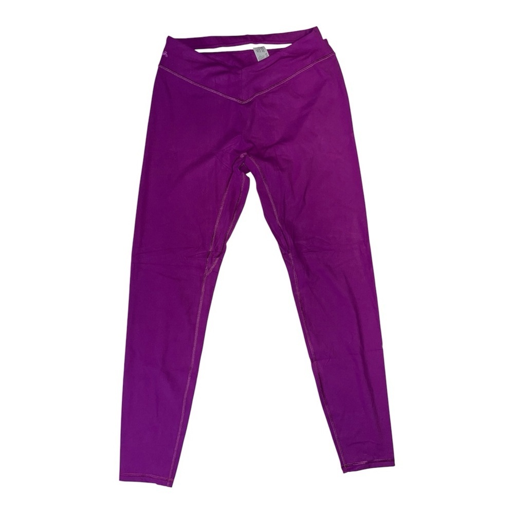Alphalete Athletics V-Waist Leggings XL Fuchsia High Rise Gym Workout NWT